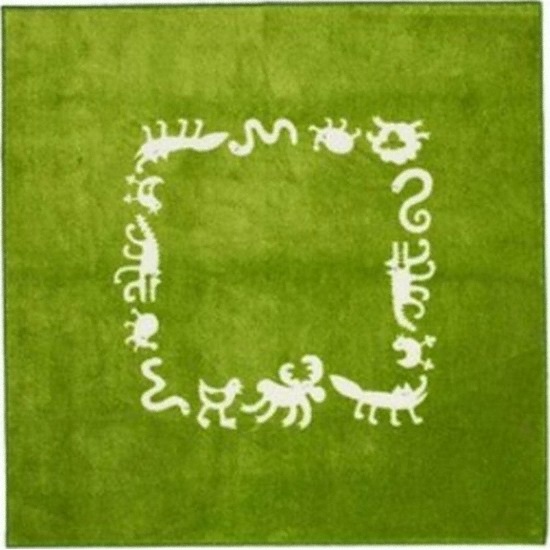 이케아 BARNSLIG RINGDANS Rug (133x133cm)