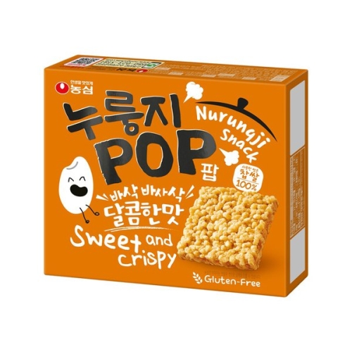 농심 누룽지팝 달콤한맛 142g (5개)_이미지