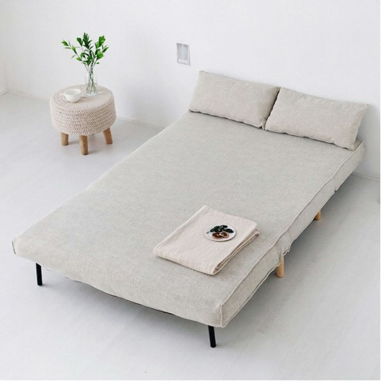 마켓비 FOLDI 패브릭 소파베드 2인용_이미지