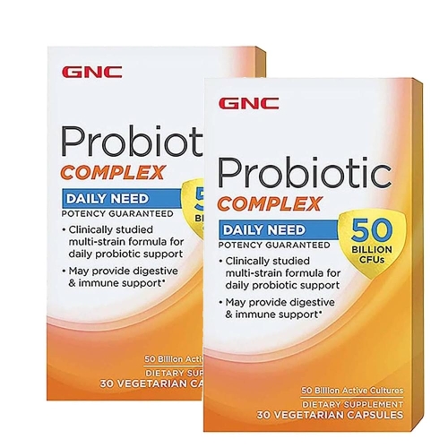 GNC 프로바이오틱 컴플렉스 500억 유산균 30캡슐 (2개)_이미지
