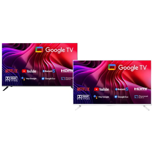 이노스 S3211KU 퀀텀 QLED 제로베젤 스마트 AI 구글 TV 리퍼비시 (스탠드)_이미지