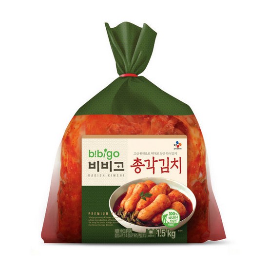 CJ제일제당 비비고 총각김치 1.5kg (1개)_이미지