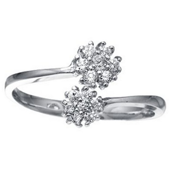 코코미엘 트윈 롱 플라워 반지 R-45