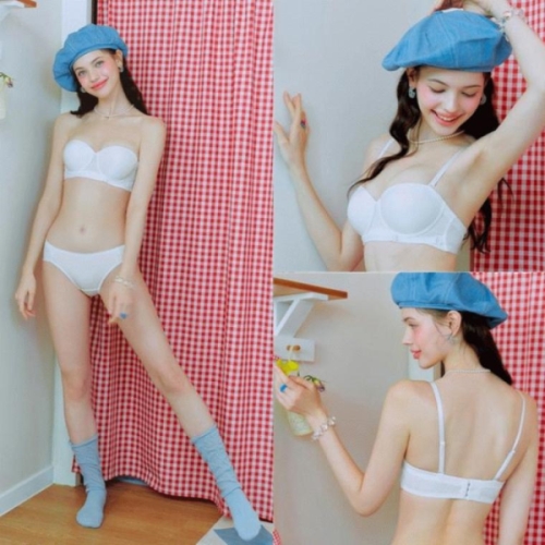 정상 흘러내리지 않는 여름 필수템 논슬립 오프숄더 브라 A컵 SBRD427
