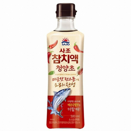 사조대림 해표 참치액 청양초 500ml (1개)