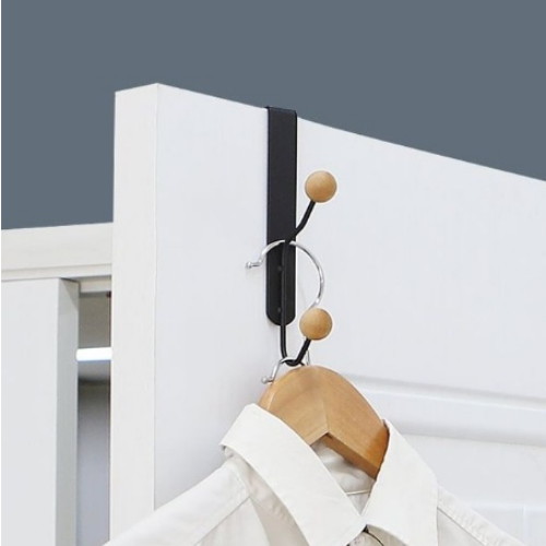 뉴퍼펙트 히키스 2단 우드볼 도어행거_이미지