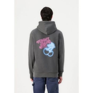 타미힐피거 토미 진스 노벨티 페어 후디 스웨트셔츠 검은색 네온 6456039