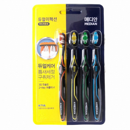 듀얼이펙션 부드러운모 칫솔