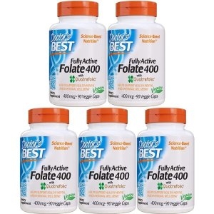 닥터스베스트 풀리 액티브 폴레이트 400mg 90캡슐 (5개)_이미지