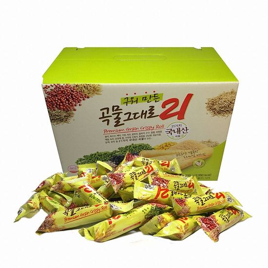 구워만든 곡물그대로21 박스포장형