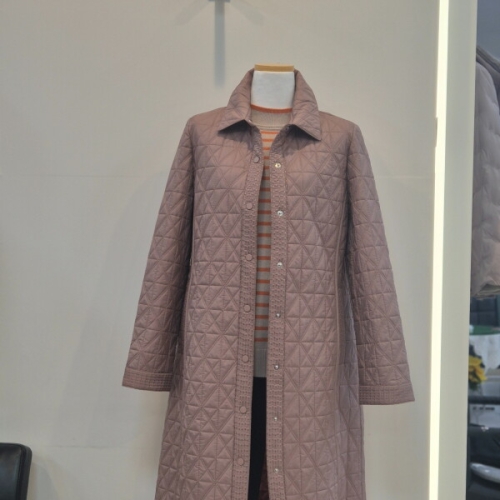 누빔패딩 롱코트 BY5431 367463