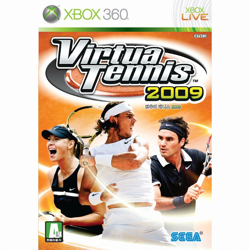 버추어 테니스 2009 XBOX360 일반판_이미지