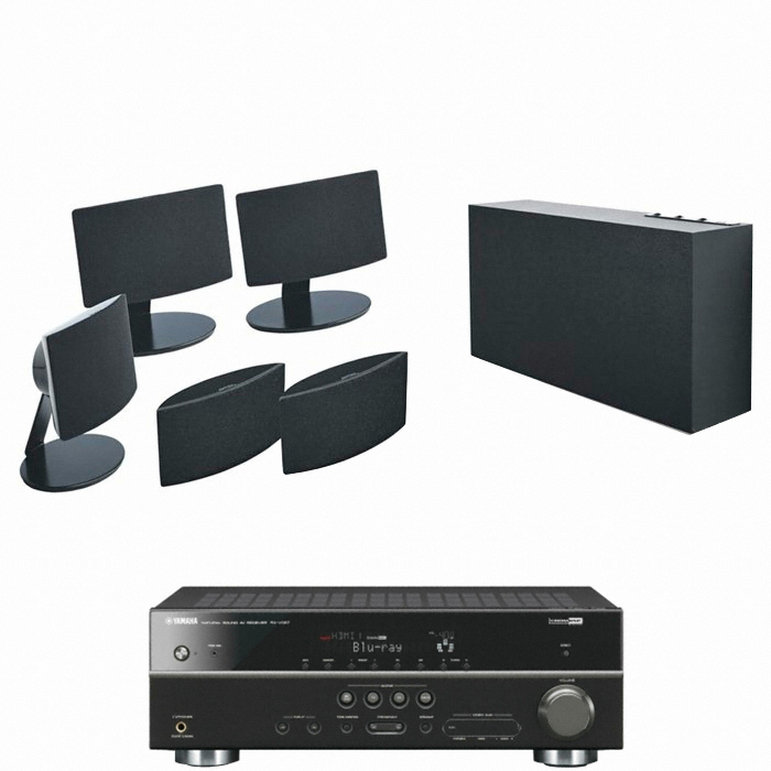 야모 A101 HCS 5 5.1채널 + 야마하 AV리시버 (RX-V567)_이미지