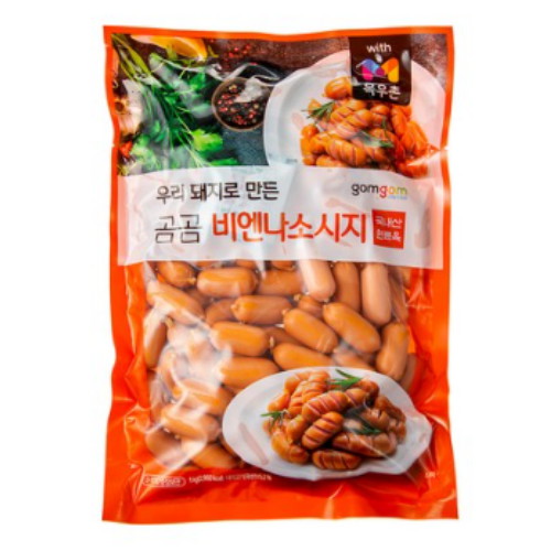 곰곰 비엔나 소시지 1kg이미지입니다. 누르면 해당 게시물로 새창이동합니다.