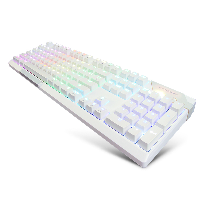 한성컴퓨터 GTune MKF10 XRGB (화이트, 적축)_이미지