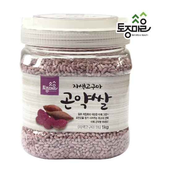 토종마을 자색고구마 곤약쌀 1kg (2개)_이미지