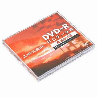 미쓰비시 DVD-R 4.7GB 4x 쥬얼 10장_이미지