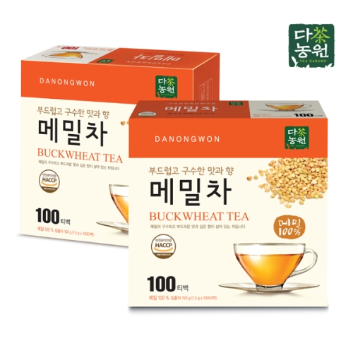 다농원 메밀차200티백 100티x2이미지입니다. 누르면 해당 게시물로 새창이동합니다.