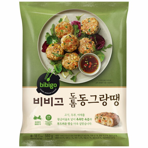 CJ제일제당 비비고 도톰 동그랑땡 560g (3개)