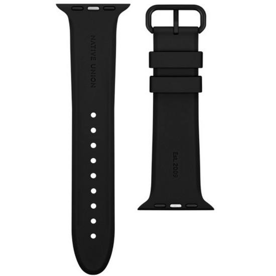 네이티브유니온 CURVE STRAPS FOR APPLE WATCH (BLACK)