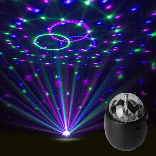 레드플러그 LED 미니 USB 미러볼_이미지