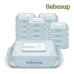 베베숲 센시티브 물티슈 리필형 80매
