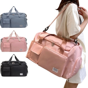 오엠티 방수 여성 스포츠 헬스 운동 가방 숄더백 슈즈백 요가백 보스턴 가방 ODM-WMBP02_이미지
