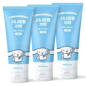 시나모롤 고불소 레몬향 치약 80g