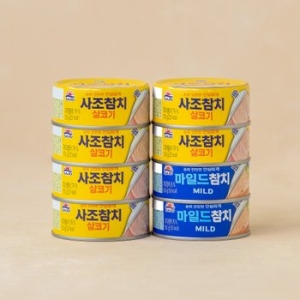 사조대림 살코기 참치 150g 6개 + 마일드 참치 100g 2개_이미지