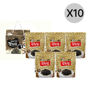 광천김 달인 김병만의 김자반 5봉 선물세트 [10개]