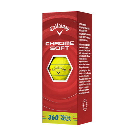 캘러웨이 2026 크롬소프트 360 트리플트랙 (컬러공, 6개)_이미지