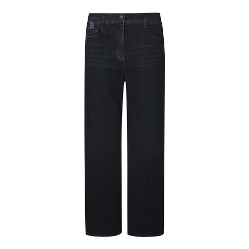 신원 베스띠벨리 로고 자수 포켓 와이드 데님 팬츠 BJPKI2269 B