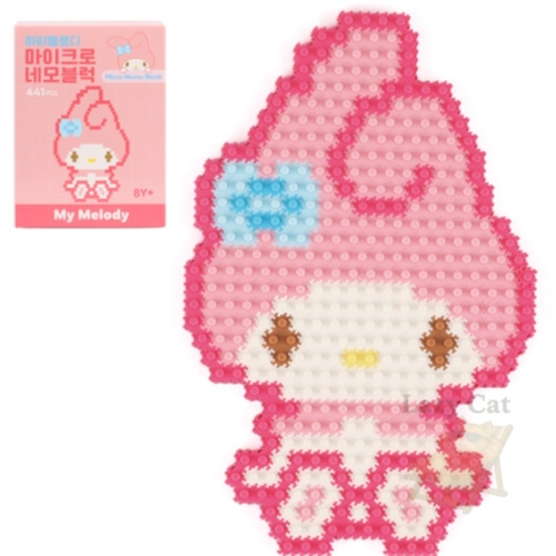 바니랜드 산리오 마이멜로디 네모블럭