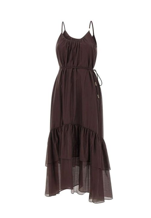 미디 원피스 CA6315T435A P9646 Brown