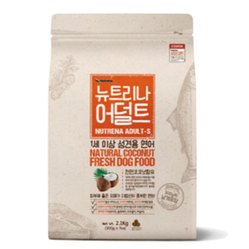 카길애그리퓨리나 뉴트리나 독 어덜트 연어 2.1kg (6개)