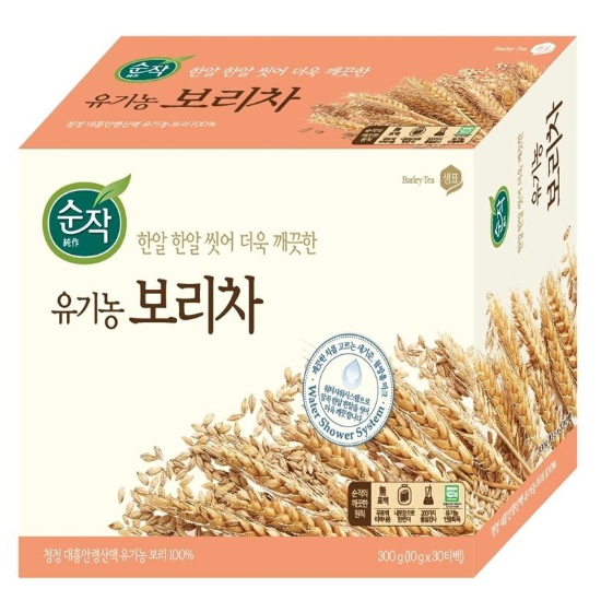 샘표식품 순작 유기농 보리차 30T (2L용) (3개)_이미지