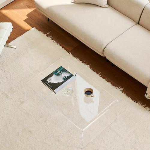 빌라스탠다드  아크릴 소파테이블 100cm