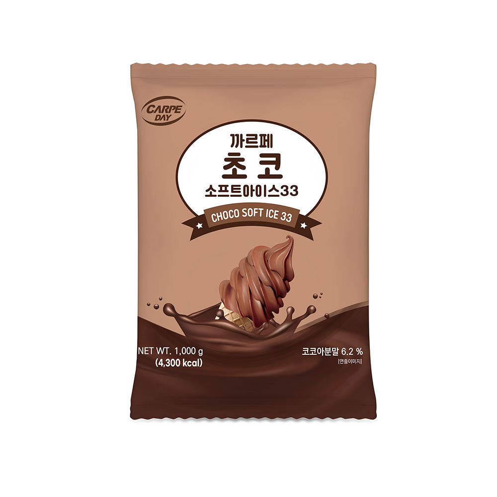 대호식품  까르페 초코 소프트 아이스크림 파우더 1kg