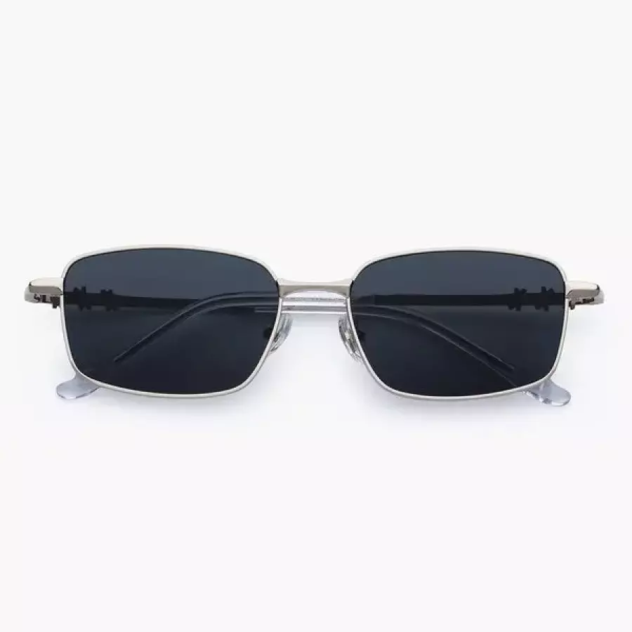 리끌로우 남녀공용 선글라스 AMON SILVER BLACK_이미지