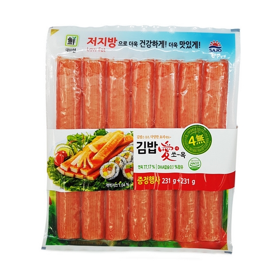 사조대림 대림선 김밥애 쏘옥 231g (2개)_이미지