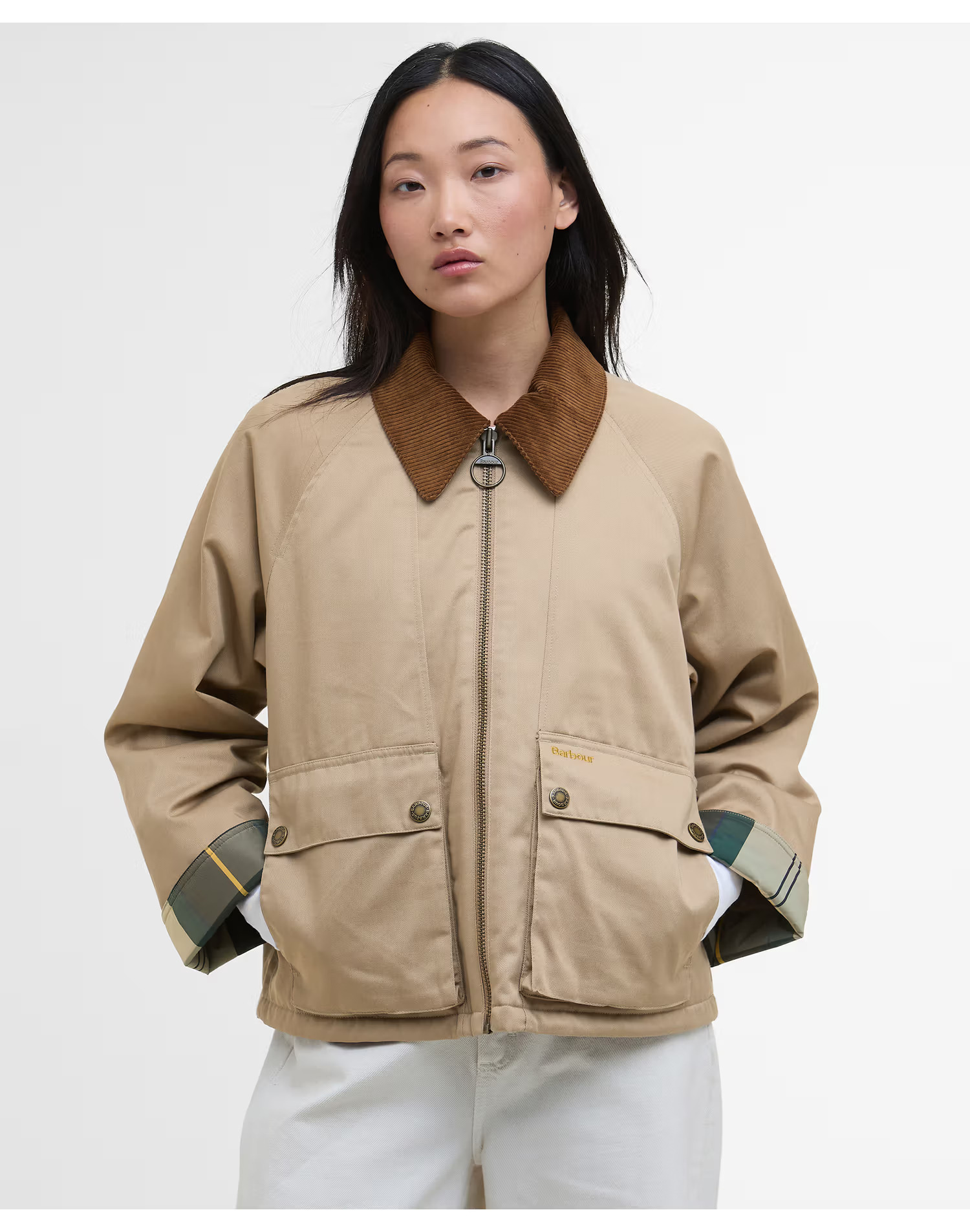 바버 여성 베이지 Winnie 캐주얼 자켓 위니 URJU6F305I3 URJU6F305_이미지
