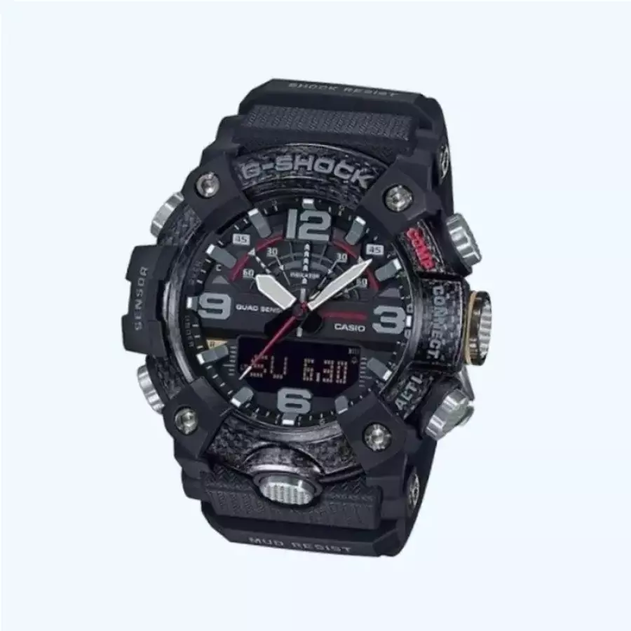 G-SHOCK GG B100 1ADR YDP 카본구조 블루투스 머드마스터 시리즈 ELL 5006782