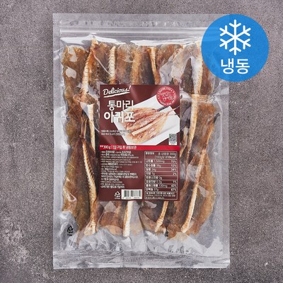 해맑은푸드 통마리 조미 아귀포 냉동 300g (1개)_이미지