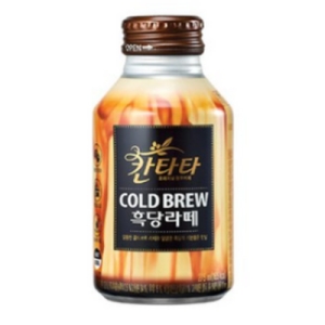 롯데칠성음료 칸타타 콜드브루 흑당라떼 275ml (6개)
