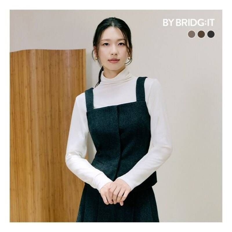 바이브리짓 런칭가 울 블렌디드 헤링본 뷔스티에1151332_이미지