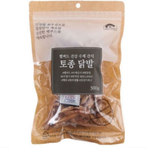 벨버드 ㅤ수제간식 토종닭발 300g (1개)_이미지