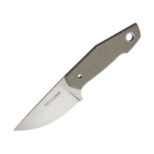 바이퍼 Koi 그린 Micarta 손잡이 스테인레스 Bohler N690 고정 칼날 나이프 4009CV