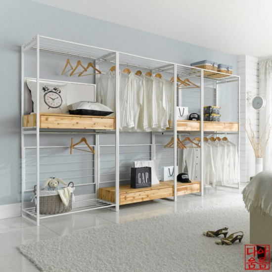 아름이와다움이 러빙 소나무원목 시스템행거 940_이미지