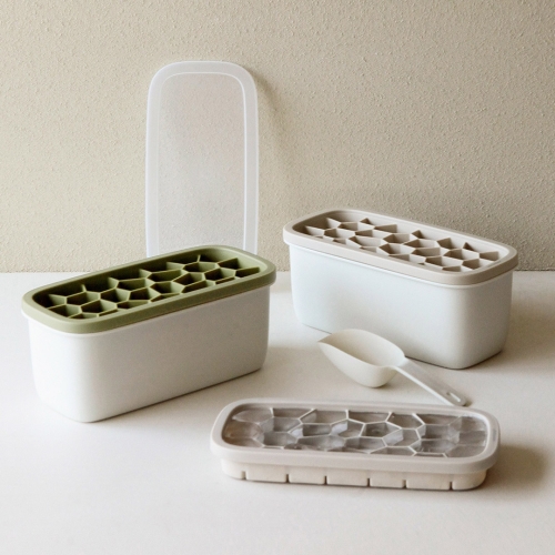 실리콘 얼음트레이 보관함 스쿱