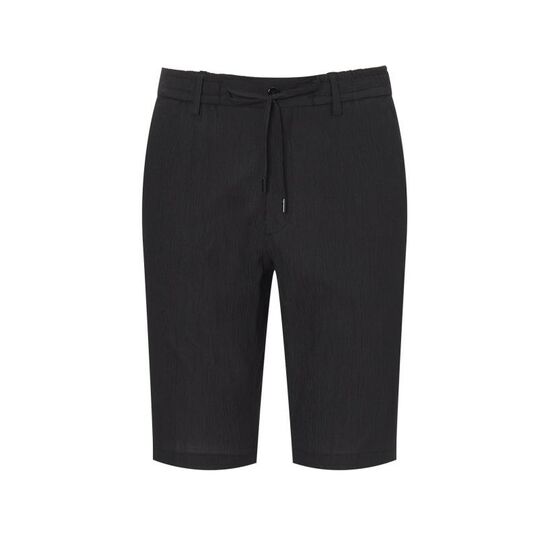 LF 닥스 남성 단색 면혼방 밴딩숏팬츠 DMPA2B216BK